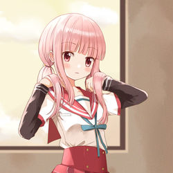 This is a pixiv picture whose title is おさげ.