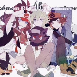This is a pixiv picture whose title is BW10周年.