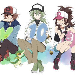 This is a pixiv picture whose title is BW10周年.