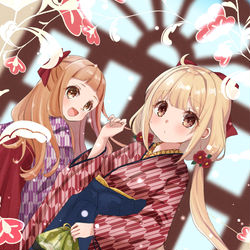 This is a pixiv picture whose title is あんになちゃん！.