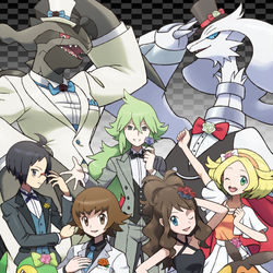 This is a pixiv picture whose title is ブラック・ホワイト10周年おめでとうございます！.