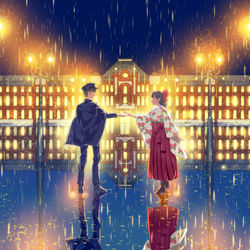 This is a pixiv picture whose title is 11日目「大正浪漫」.