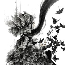 This is a pixiv picture whose title is fly high.