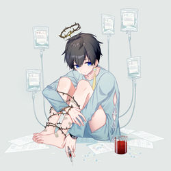 This is a pixiv picture whose title is 荆棘花园.