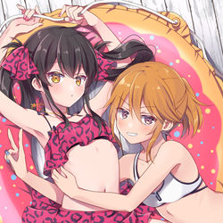 This is a pixiv picture whose title is はるりさ.