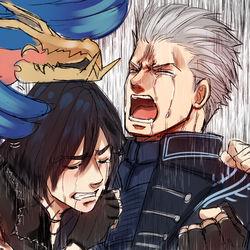 This is a pixiv picture whose title is おめでとうバージル.