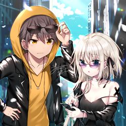 This is a pixiv picture whose title is サングラスカイティア.