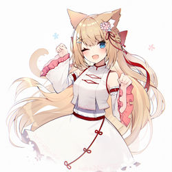 This is a pixiv picture whose title is 🍯🌸.