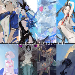 This is a pixiv picture whose title is カルデアサマーキャンプ.