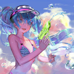 This is a pixiv picture whose title is 初音みく生誕2020.