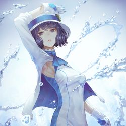 This is a pixiv picture whose title is 燦鳥ノム(初期).