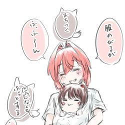 This is a pixiv picture whose title is tkan.
