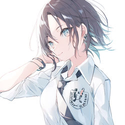 This is a pixiv picture whose title is 浅倉透.