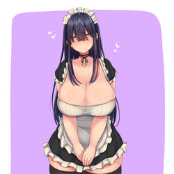 This is a pixiv picture whose title is メイドほのかちゃん.