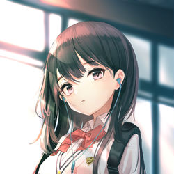 This is a pixiv picture whose title is ★.