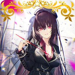 This is a pixiv picture whose title is 真紅の教槍.