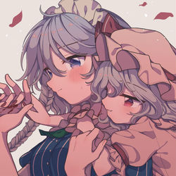 This is a pixiv picture whose title is レミ咲.