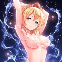 This is a pixiv picture whose title is 水を纏いしエウロペ.