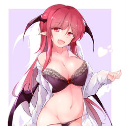 This is a pixiv picture whose title is 【東方】全年齢な小悪魔♥.