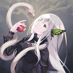 This is a pixiv picture whose title is 知を貪る《強欲》.