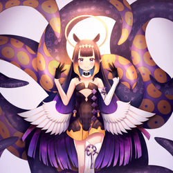 This is a pixiv picture whose title is 🐙.