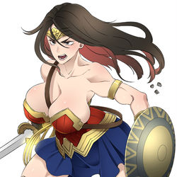 This is a pixiv picture whose title is ワンダーウーマン.