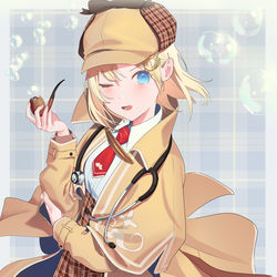 This is a pixiv picture whose title is 「初歩的なことだよ、ワトソン君。」.