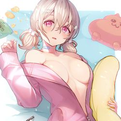 This is a pixiv picture whose title is 可愛いだけで生きてきた女.