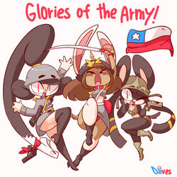 This is a pixiv picture whose title is Glories Of The Army.