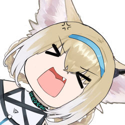This is a pixiv picture whose title is 大叫系列表情包.