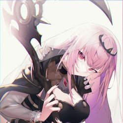 This is a pixiv picture whose title is 「ごめん、失礼しますが、〇んでください💗」.