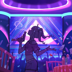 This is a pixiv picture whose title is 欲望.
