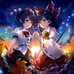 This is a pixiv picture whose title is 約束の花.