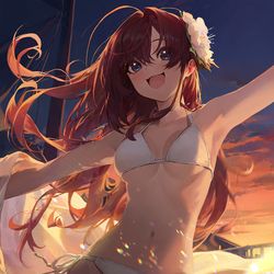 This is a pixiv picture whose title is しきにゃんにゃん.