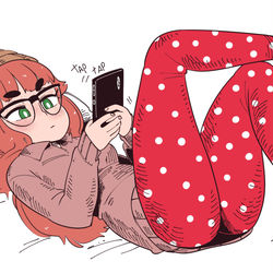 This is a pixiv picture whose title is 赤毛COSMICA.