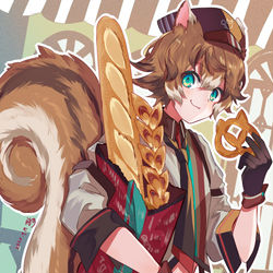 This is a pixiv picture whose title is リスくん.