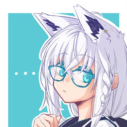 This is a pixiv picture whose title is メガネ.