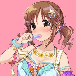This is a pixiv picture whose title is アイスがすぐ溶けてきちゃうとときん.