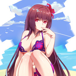 This is a pixiv picture whose title is スカサハ.