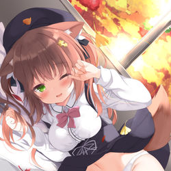 This is a pixiv picture whose title is 秋の風物詩.