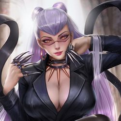 This is a pixiv picture whose title is KDA_Evelynn.