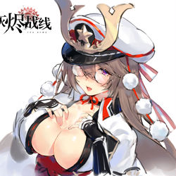 This is a pixiv picture whose title is 灰燼戦線.