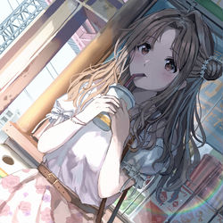 This is a pixiv picture whose title is 雛菜....