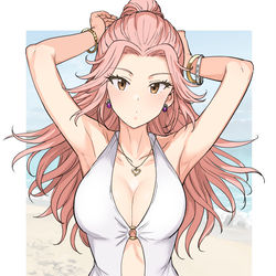 This is a pixiv picture whose title is 浜川愛結奈.