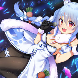 This is a pixiv picture whose title is ペこら.