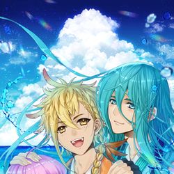 This is a pixiv picture whose title is 琉球宝剣三兄弟.