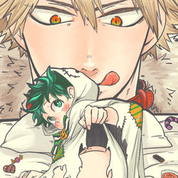 This is a pixiv picture whose title is ハッピーはろうぃん.