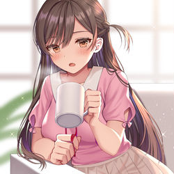 This is a pixiv picture whose title is 水原.