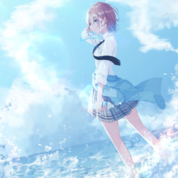 This is a pixiv picture whose title is 浅倉透.