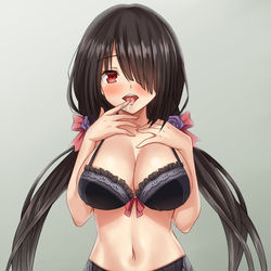 This is a pixiv picture whose title is 時崎 狂三.